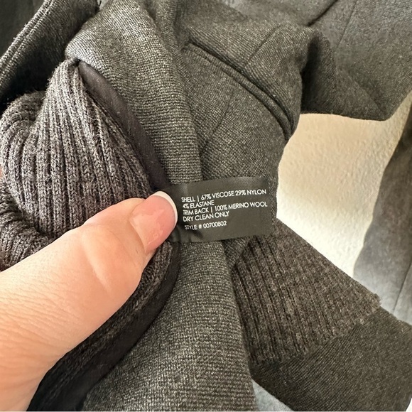 club monaco mixed media wool blend blazer - Picture 6 of 6